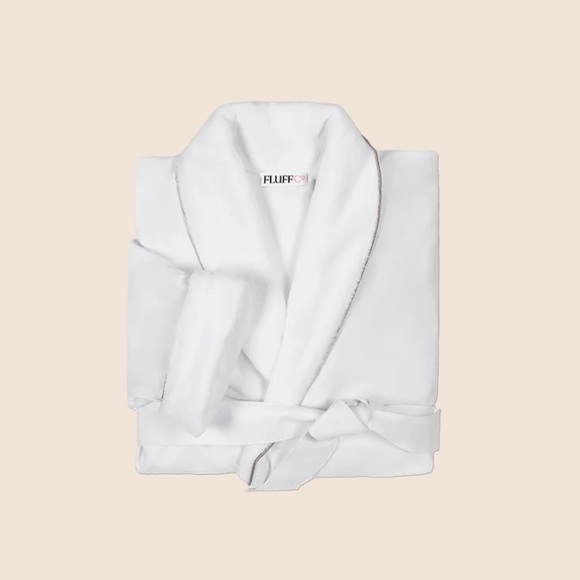 Fluffco Unisex Hotel Lounge Robe - Picture 3 of 5